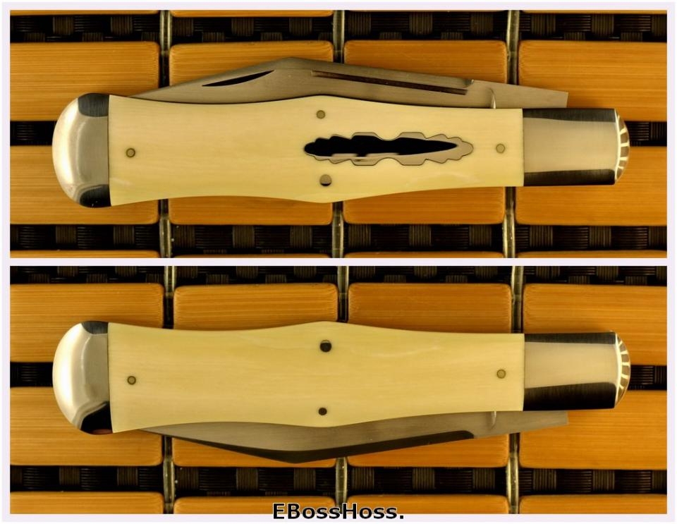 Tony Bose 5 3/8-inch Ivory Coke Bottle
